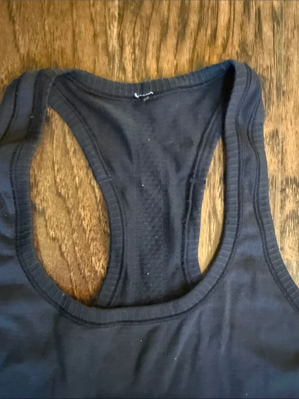Lululemon Black Swiftly Racerback Athletic Tank Top, size 6
